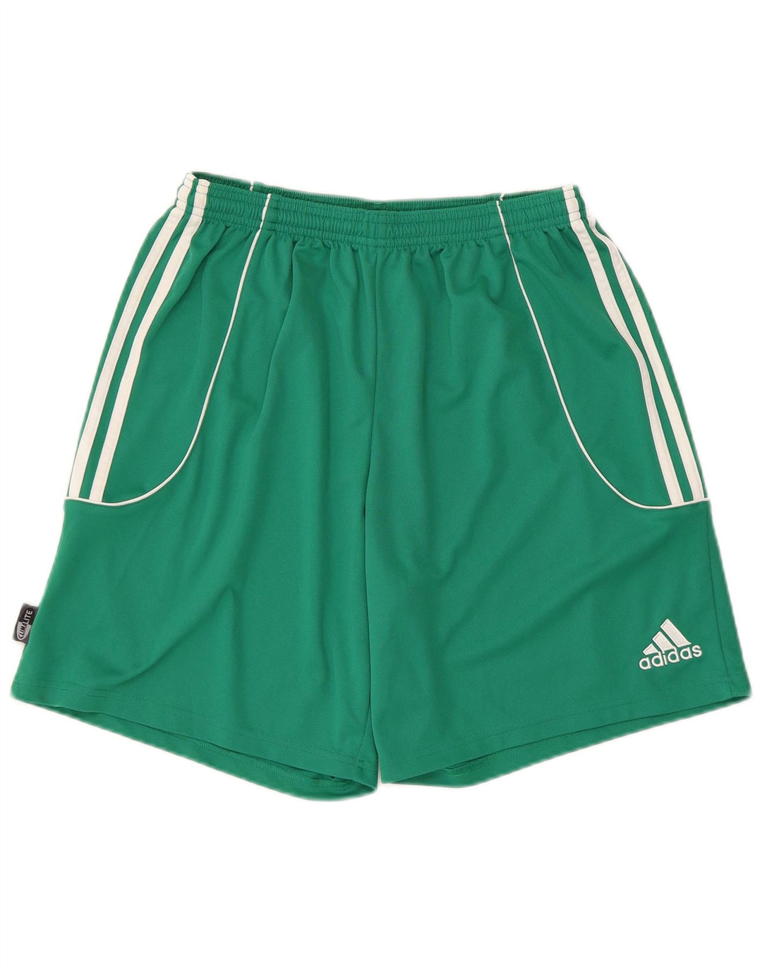 Męskie spodenki sportowe Adidas Climalite XL, zielone, poliestrowe