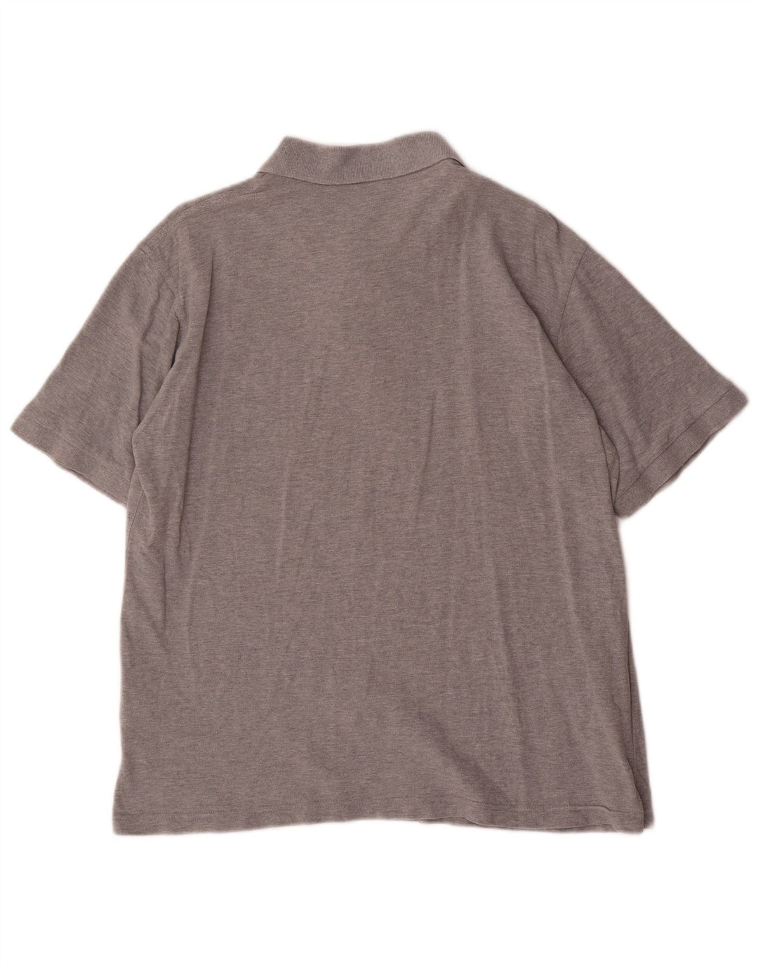 Męska koszulka polo DOCKERS w kolorze khaki, średnio szara, bawełniana w plamki