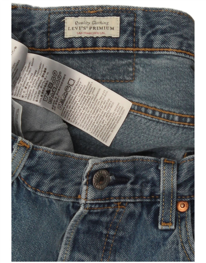 Męskie proste dżinsy Levi's W34 L30 Niebieskie bawełniane