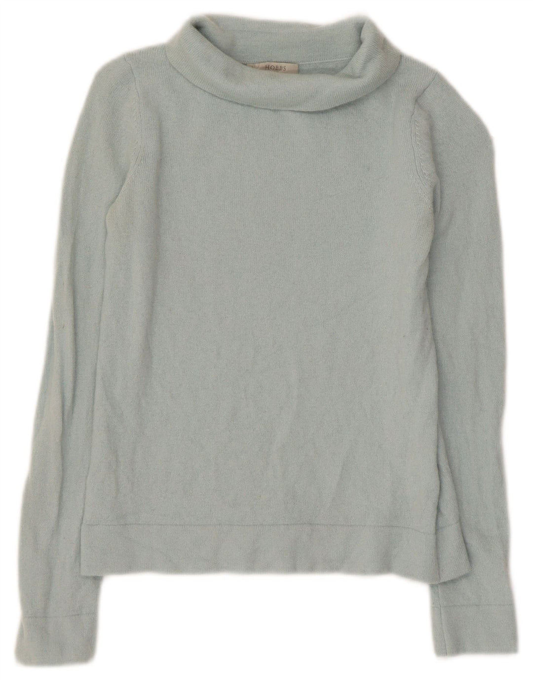 Sweter damski Hobbs z okrągłym dekoltem, UK 4 XS, niebieska wełna