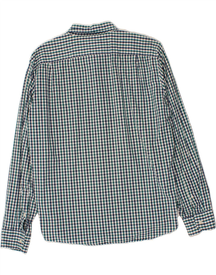 J. CREW Mens Slim Shirt XL Green Check Cotton Vintage J. Crew and Second-Hand J. Crew from Messina Hembry 