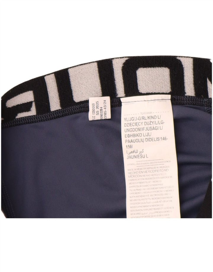 Dziewczęce legginsy z grafiką UNDER ARMOUR 11-12 lat, duże, niebieskie, poliestrowe