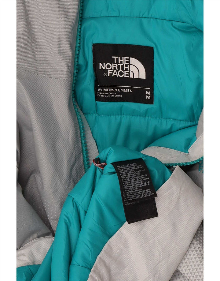 Damska kurtka przeciwdeszczowa z kapturem The North Face UK 14 w kolorze średnioszarym