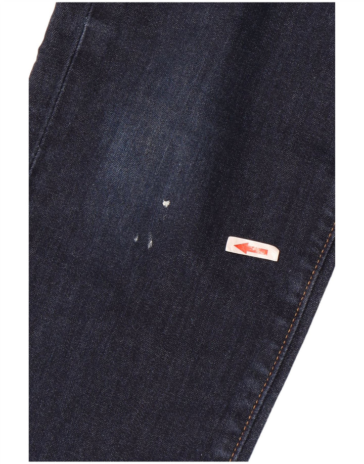 Męskie jeansy Levi's 511 Slim W34 L32 Granatowa bawełna