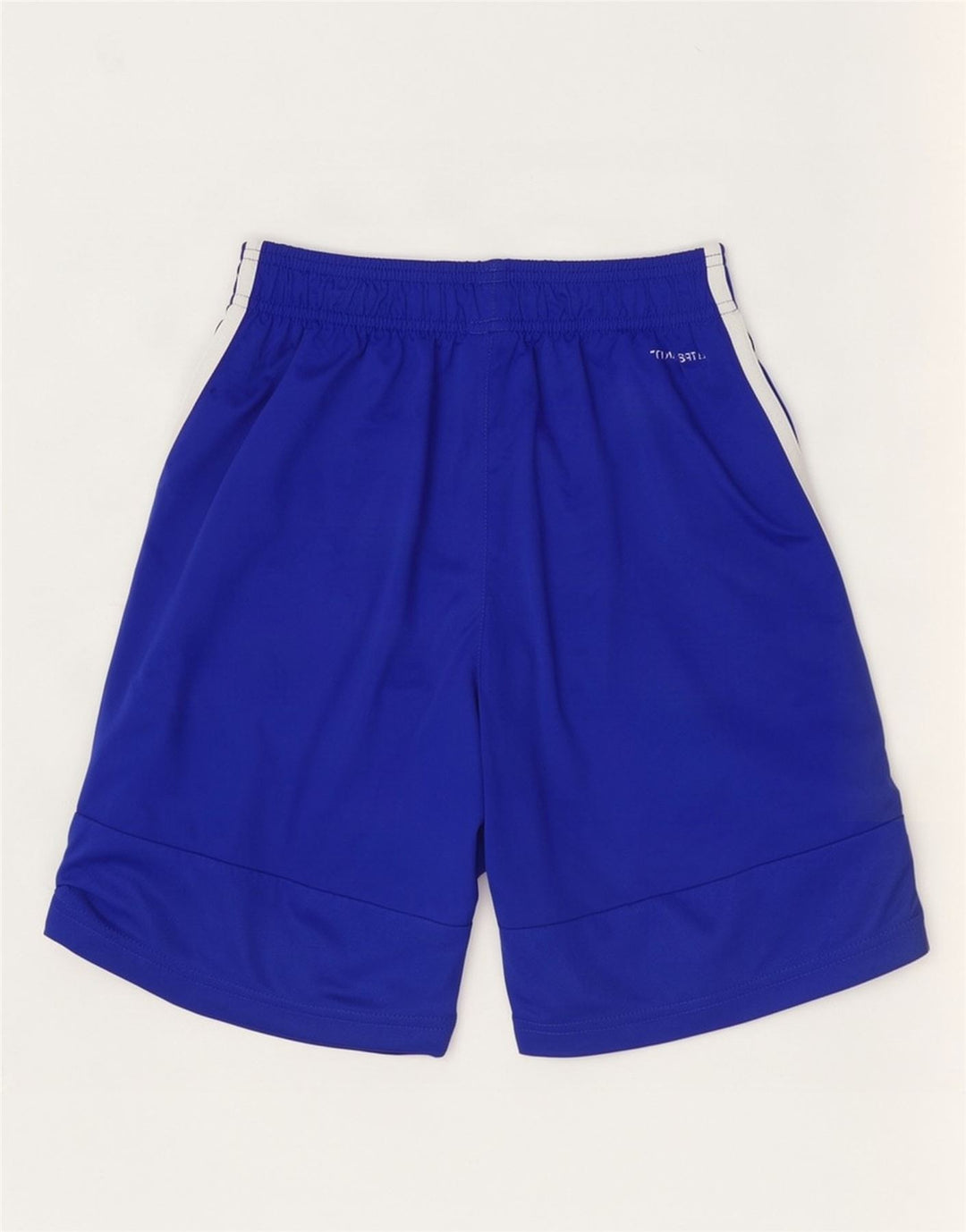 Męskie spodenki sportowe Adidas Climalite, małe, niebieskie, poliestrowe