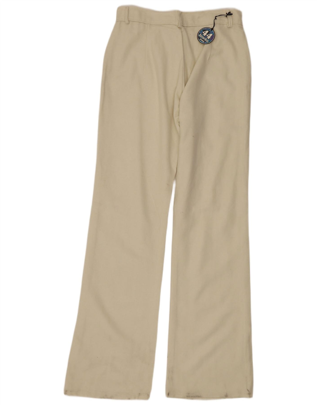 Damskie spodnie typu bootcut w stylu vintage W30 L34 beżowe