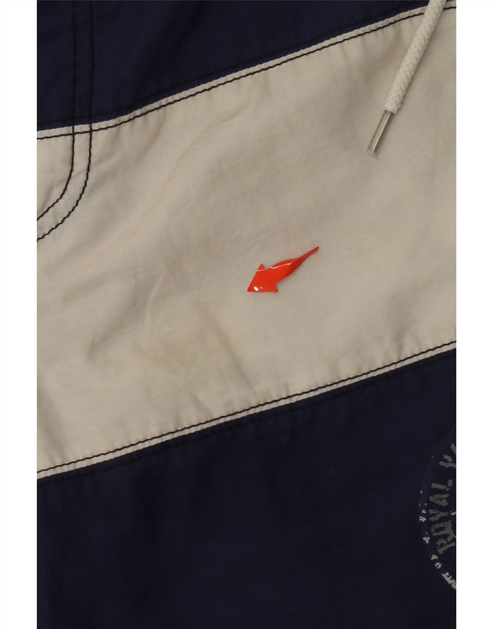 Męskie spodenki kąpielowe CONTE OF FLORENCE, średni granat, blok kolorów