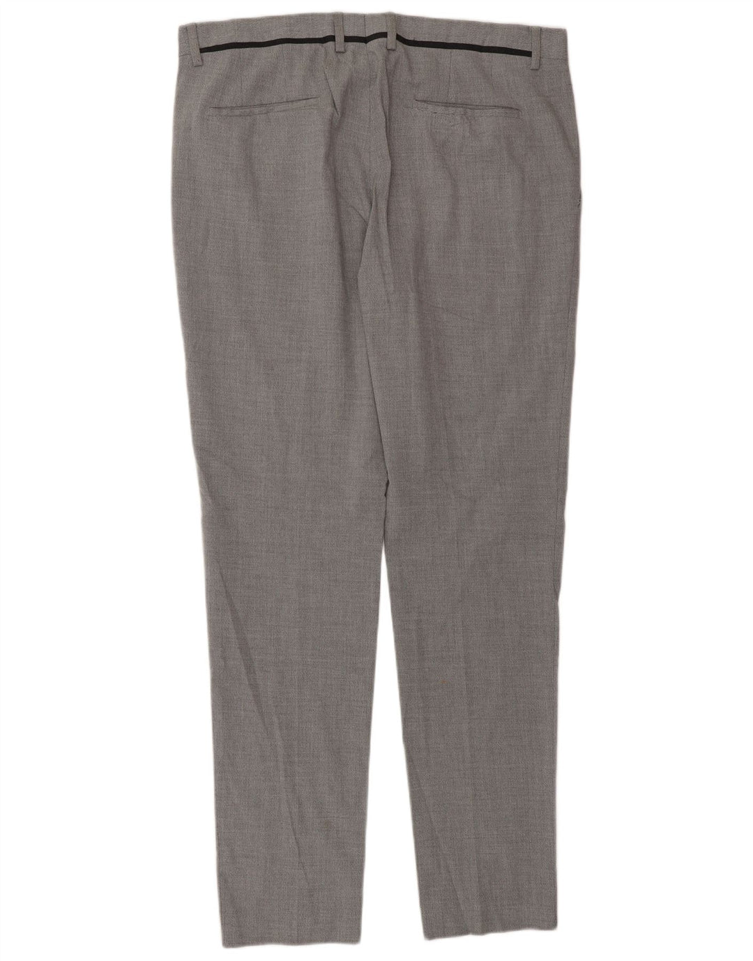 Męskie spodnie garniturowe Zara EU 46 XL W36 L33 Szary poliester