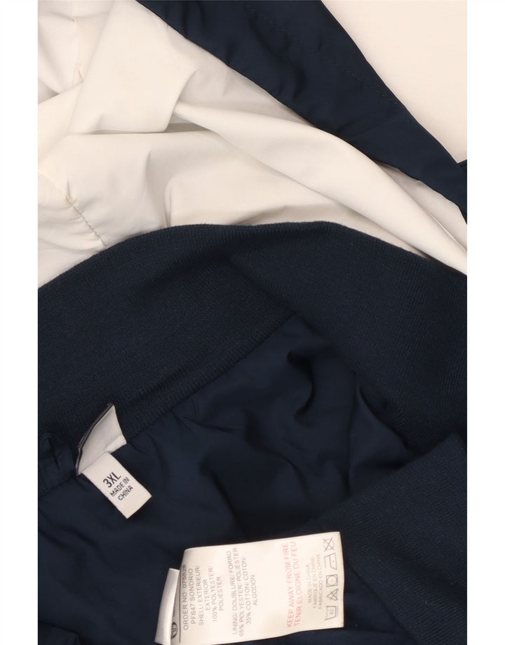 Męska kurtka dresowa z kapturem i kapturem Sergio Tacchini 3XL Granatowy poliester