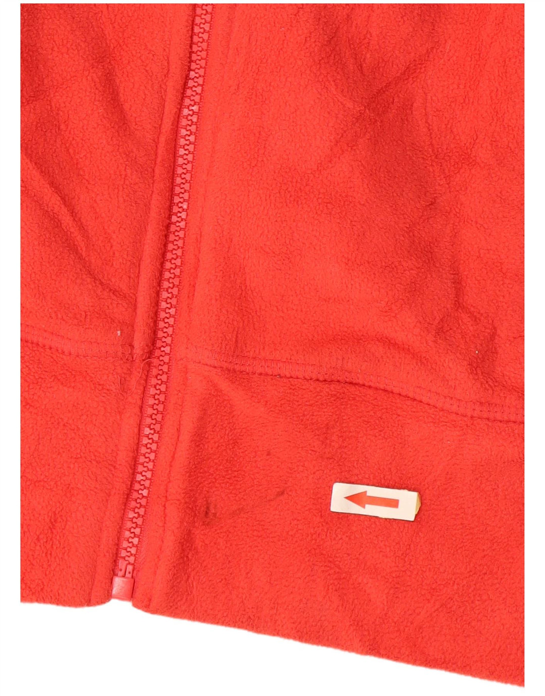 Damska kurtka polarowa CALVIN KLEIN Graphic UK 10, mała, pomarańczowa, poliester