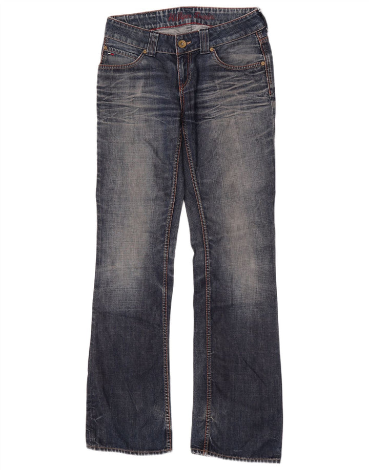 Damskie jeansy Bootcut Tommy Hilfiger W28 L34 Niebieska bawełna