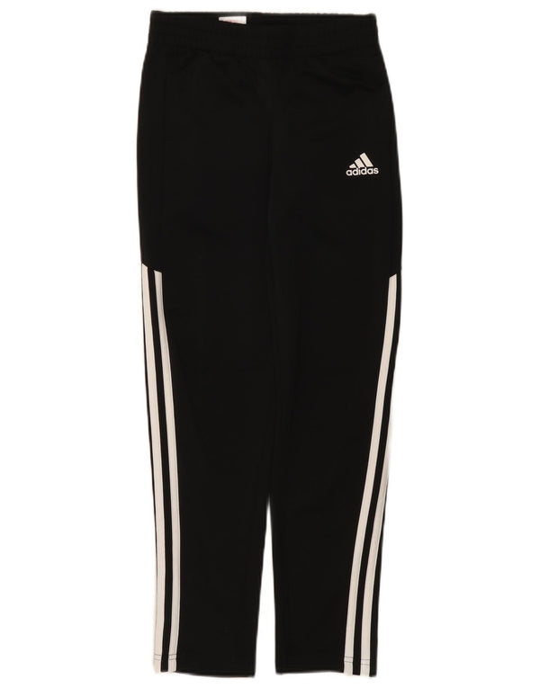 Chłopięce spodnie dresowe Adidas 9-10 lat, czarny poliester