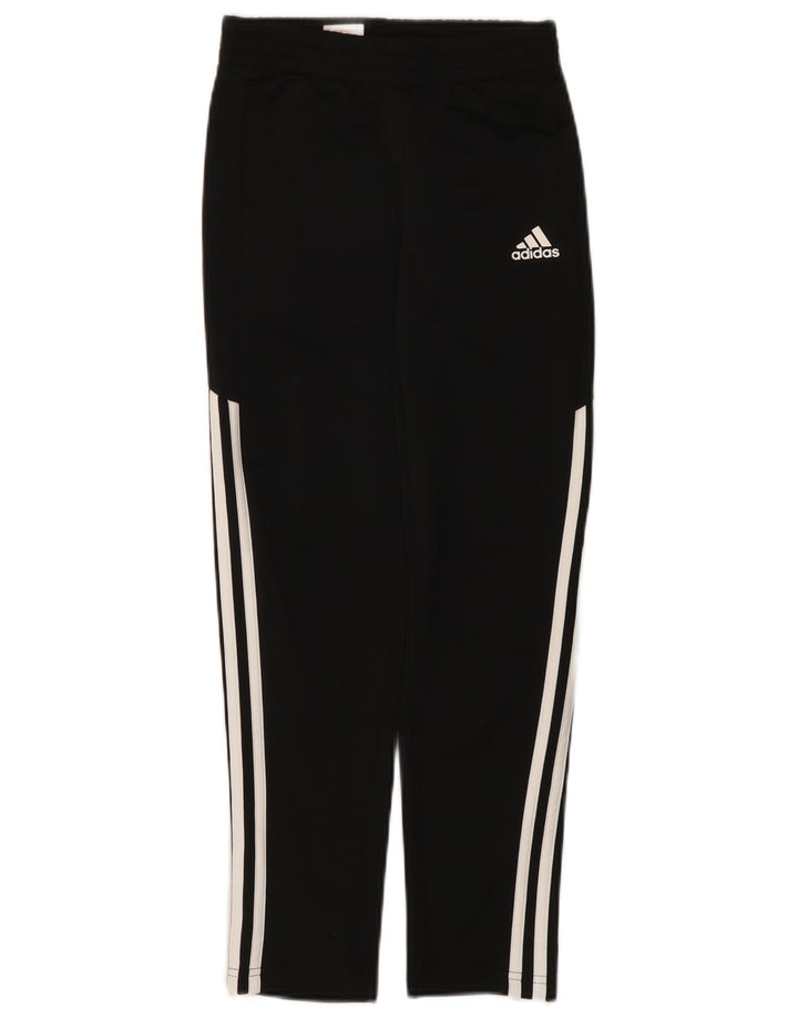 Chłopięce spodnie dresowe Adidas 9-10 lat, czarny poliester