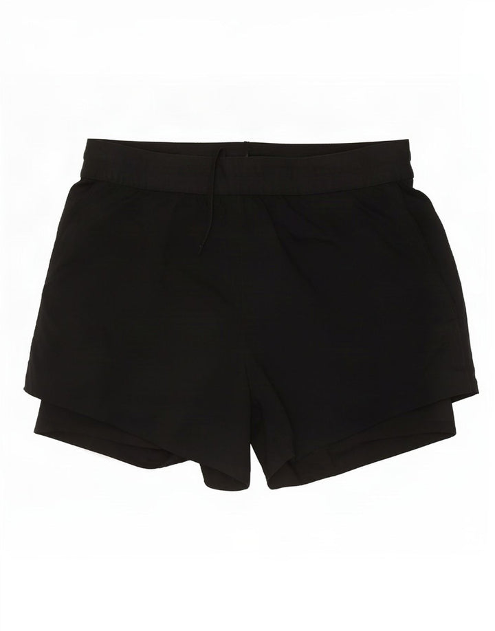 Damskie spodenki sportowe Nike Dri Fit UK 14, średni czarny nylon