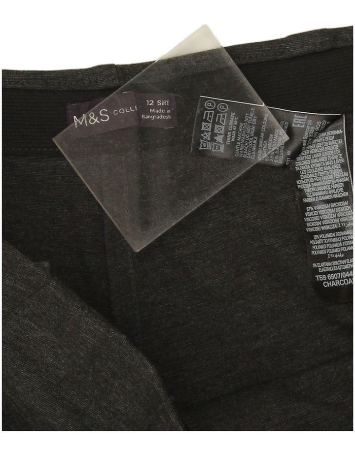 Spodnie damskie Marks & Spencer UK 12 Medium W30 L29 Szara wiskoza