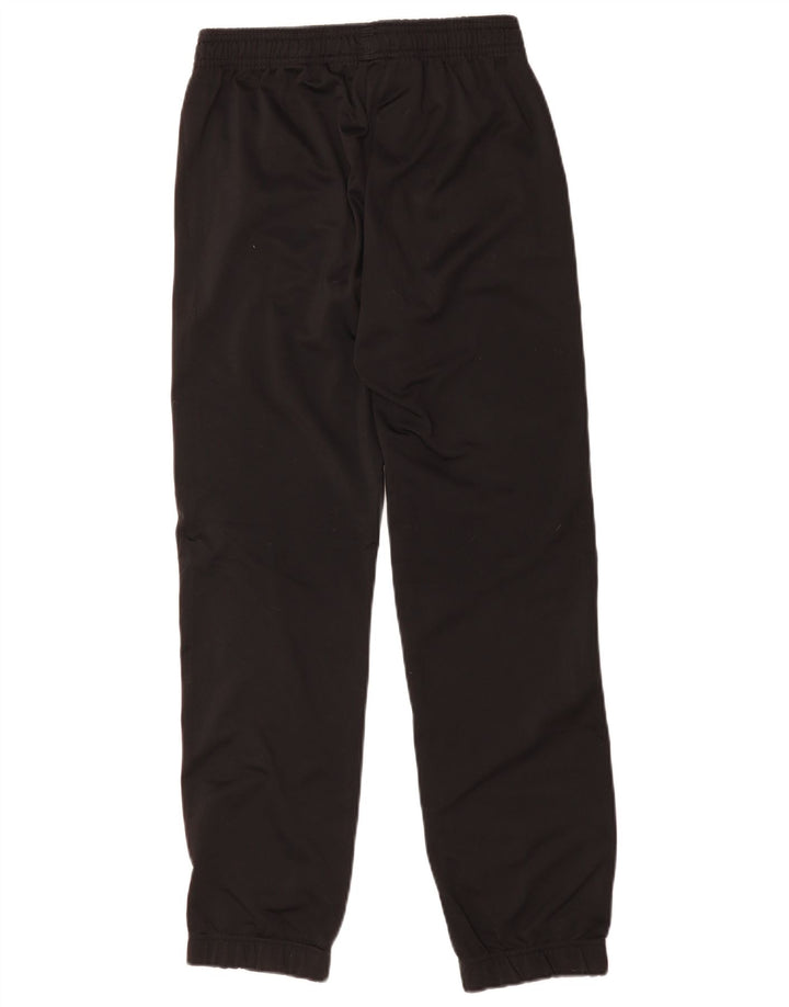 ADIDAS Boys Tracksuit Trousers Joggers 13-14 Years  Black Polyester