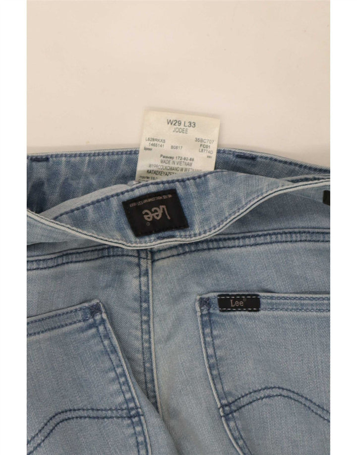 Damskie jeansy Lee Jodee Skinny W29 L28 Niebieskie bawełniane