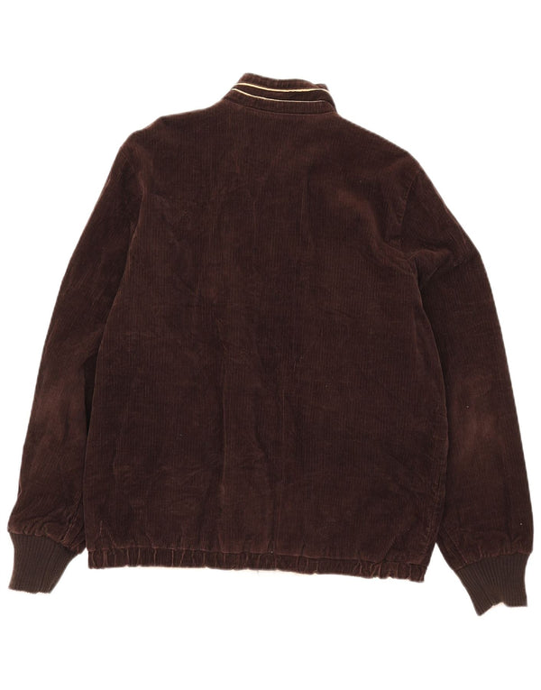 POP 84 Mens Reversible Corduroy Jacket UK 36 Small Brown