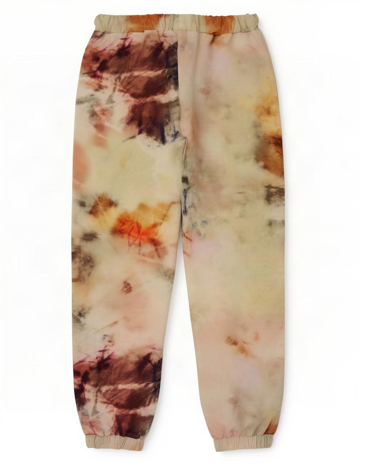 Zara damska UK, mała, wielobarwna, poliestrowa tkanina typu tie-dye
