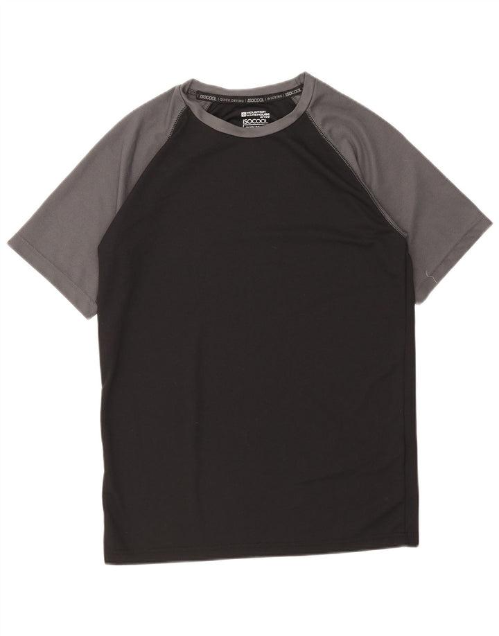 Męska koszulka t-shirt Mountain Warehouse w kolorze średniej czerni