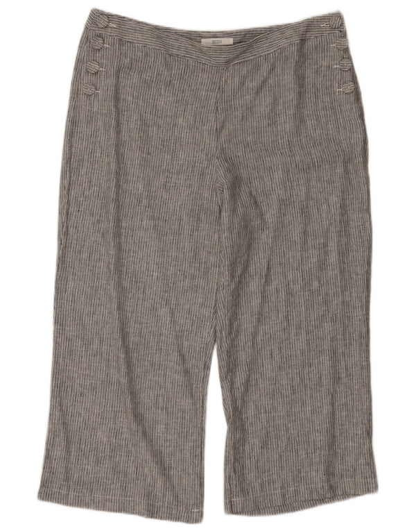 Spodnie damskie Capri Marks & Spencer UK 16 Large W34 L20 Granatowe
