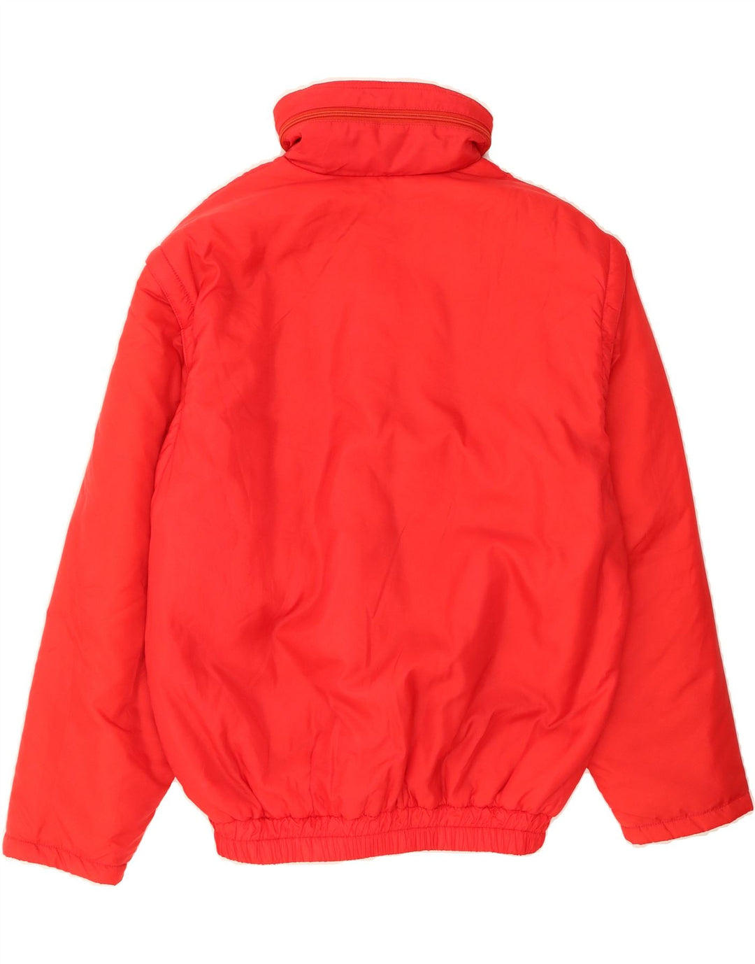 VINTAGE Mens Windbreaker Jacket UK 44/46 XL Red Polyamide Vintage Vintage and Second-Hand Vintage from Messina Hembry 