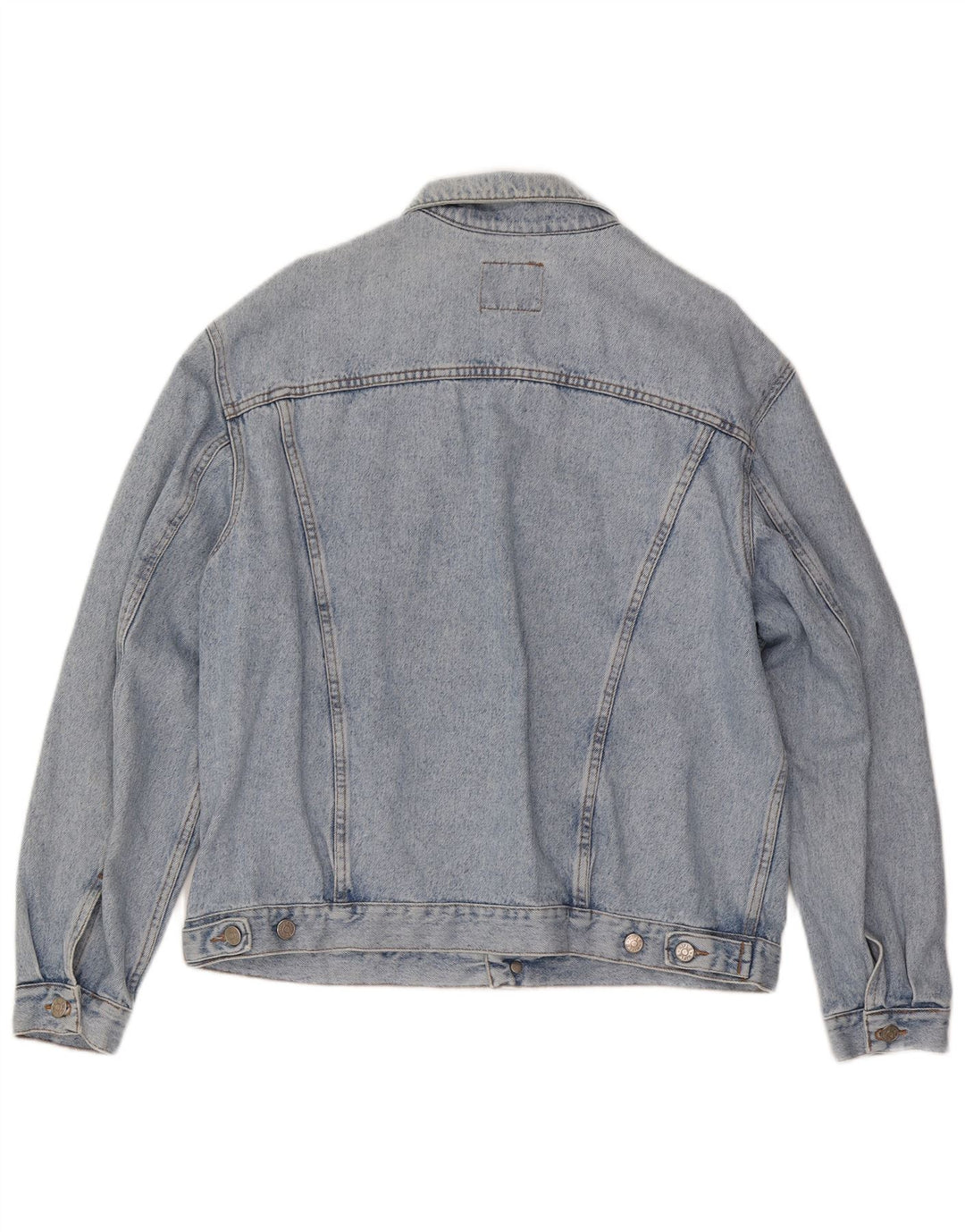 RIFLE Mens Denim Jacket UK 40 Large Blue