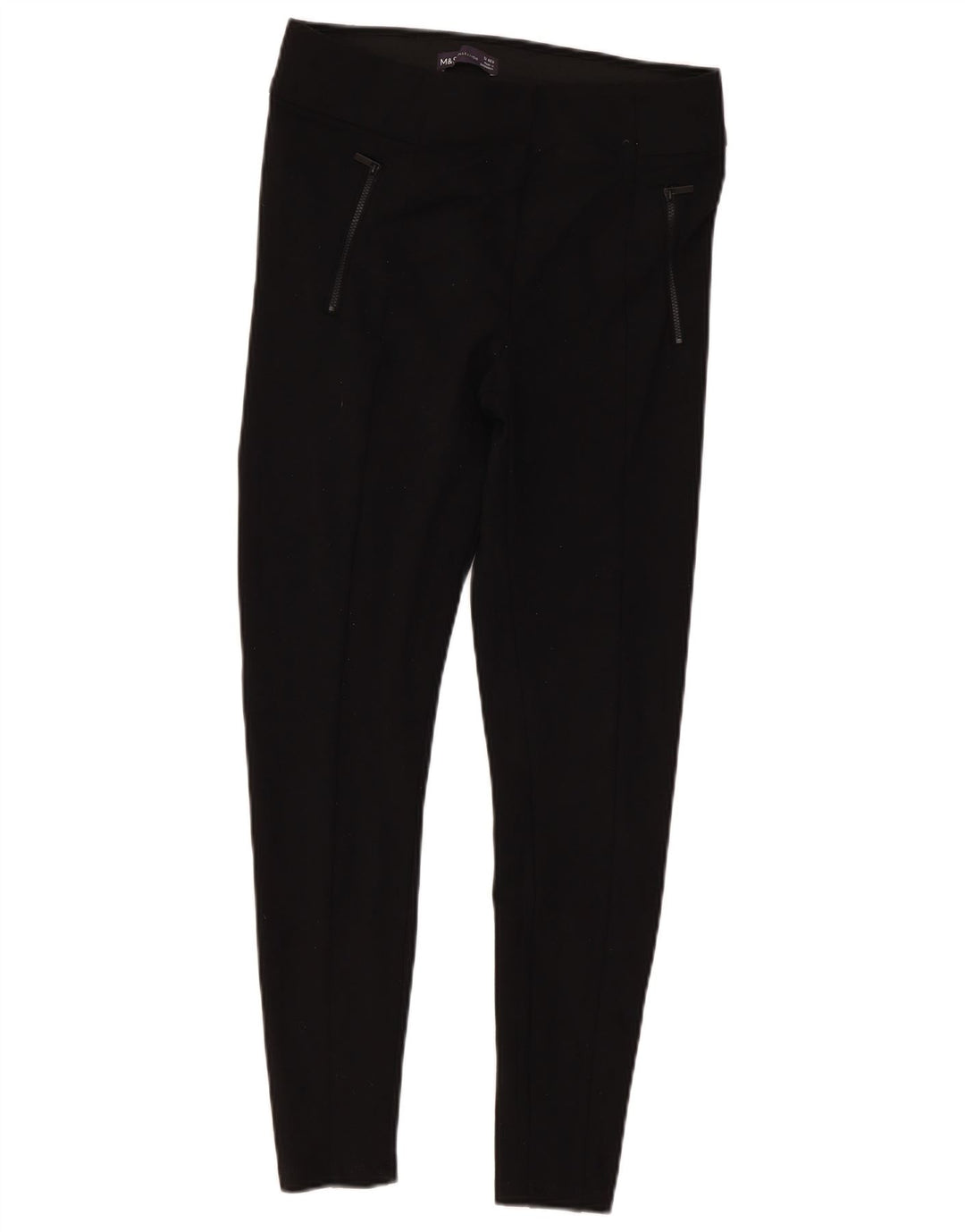Legginsy damskie Marks & Spencer UK 12, średnia czarna wiskoza