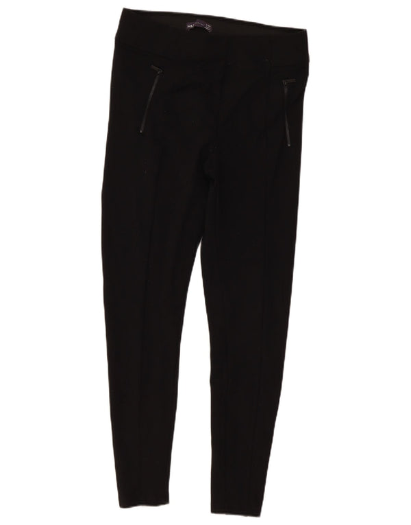 Legginsy damskie Marks & Spencer UK 12, średnia czarna wiskoza