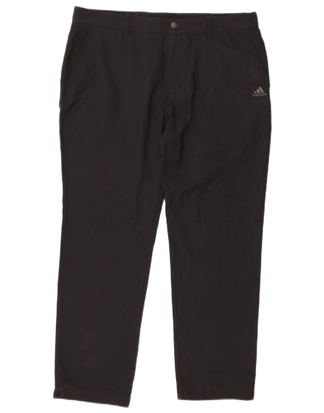 Spodnie męskie Adidas Slim Chino W36 L30 Czarny poliester