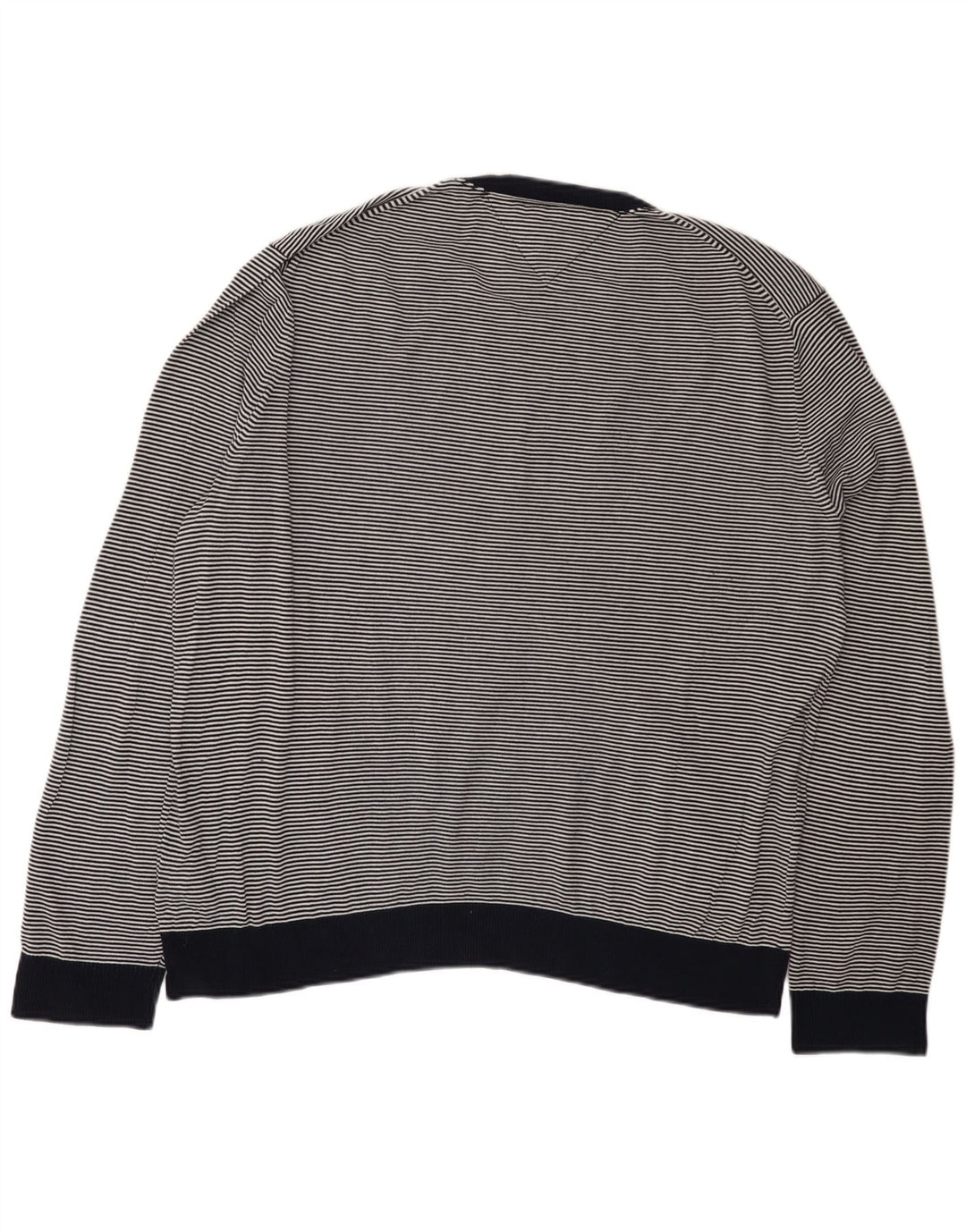 Męski sweter z okrągłym dekoltem TOMMY HILFIGER 2XL granatowy w prążki