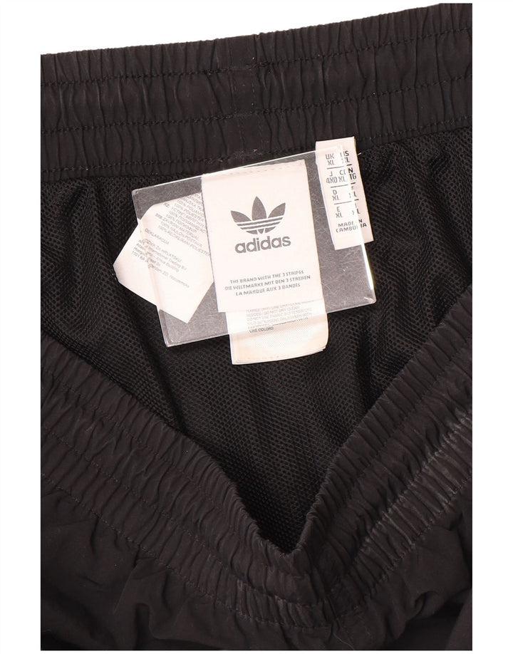 Męskie spodenki sportowe Adidas XL, czarne, poliestrowe