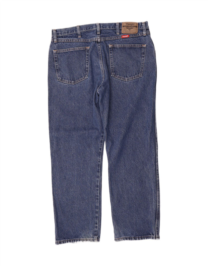 Męskie jeansy Wrangler o prostym kroju W36 L29, niebieskie, bawełniane