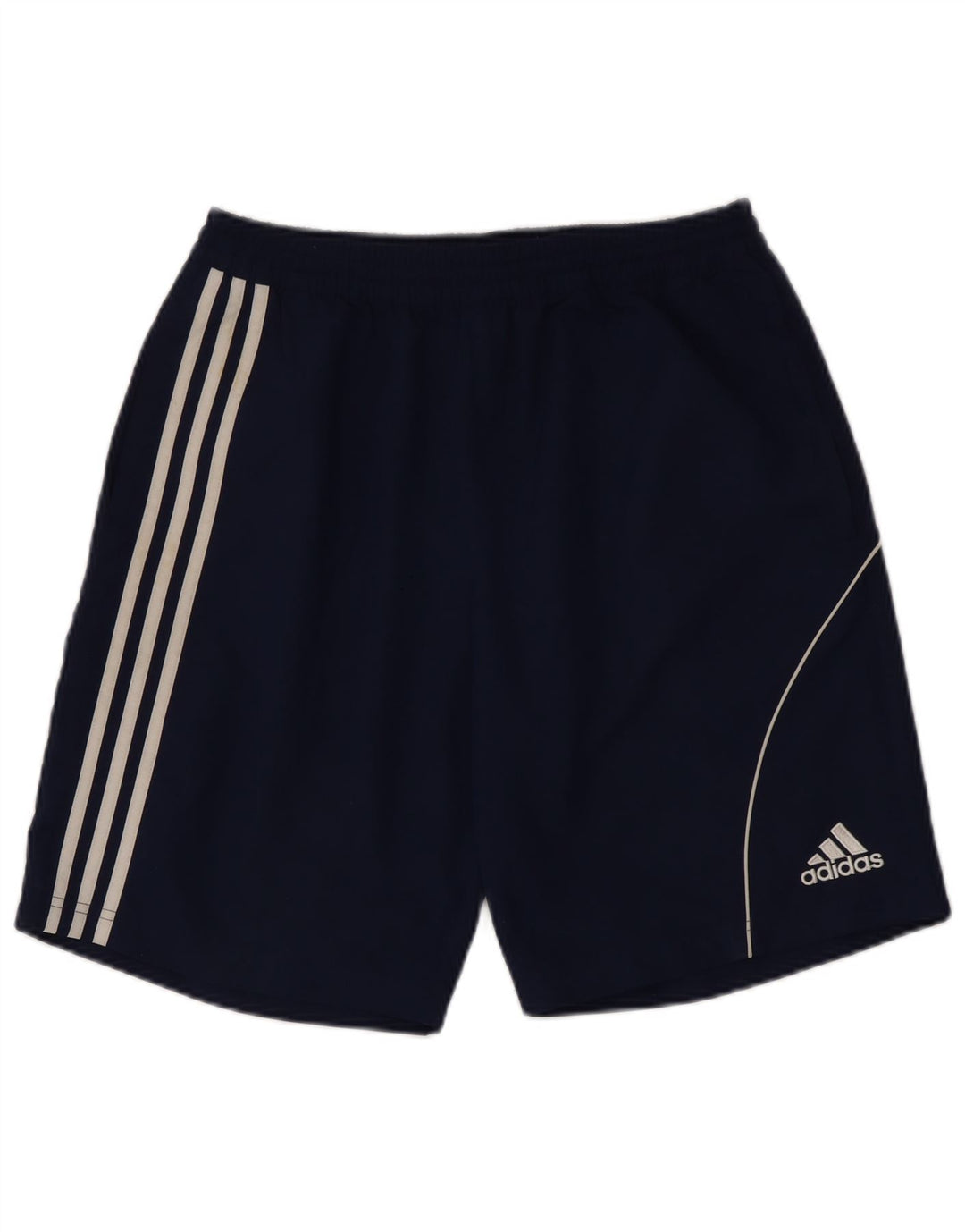 Męskie spodenki sportowe Adidas, średni granatowy poliester