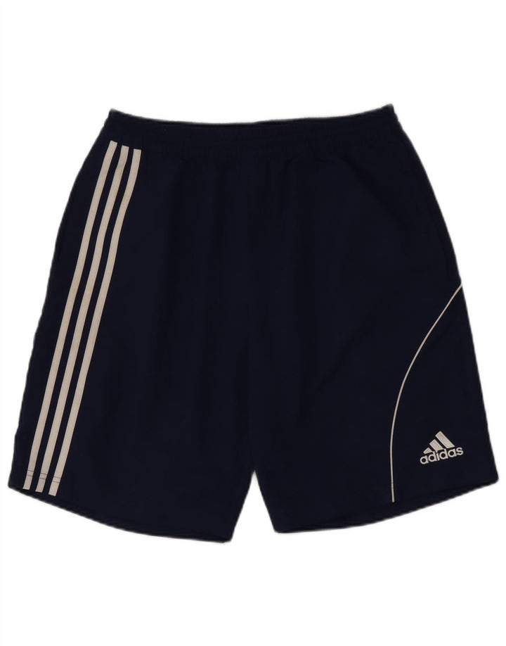 Męskie spodenki sportowe Adidas, średni granatowy poliester
