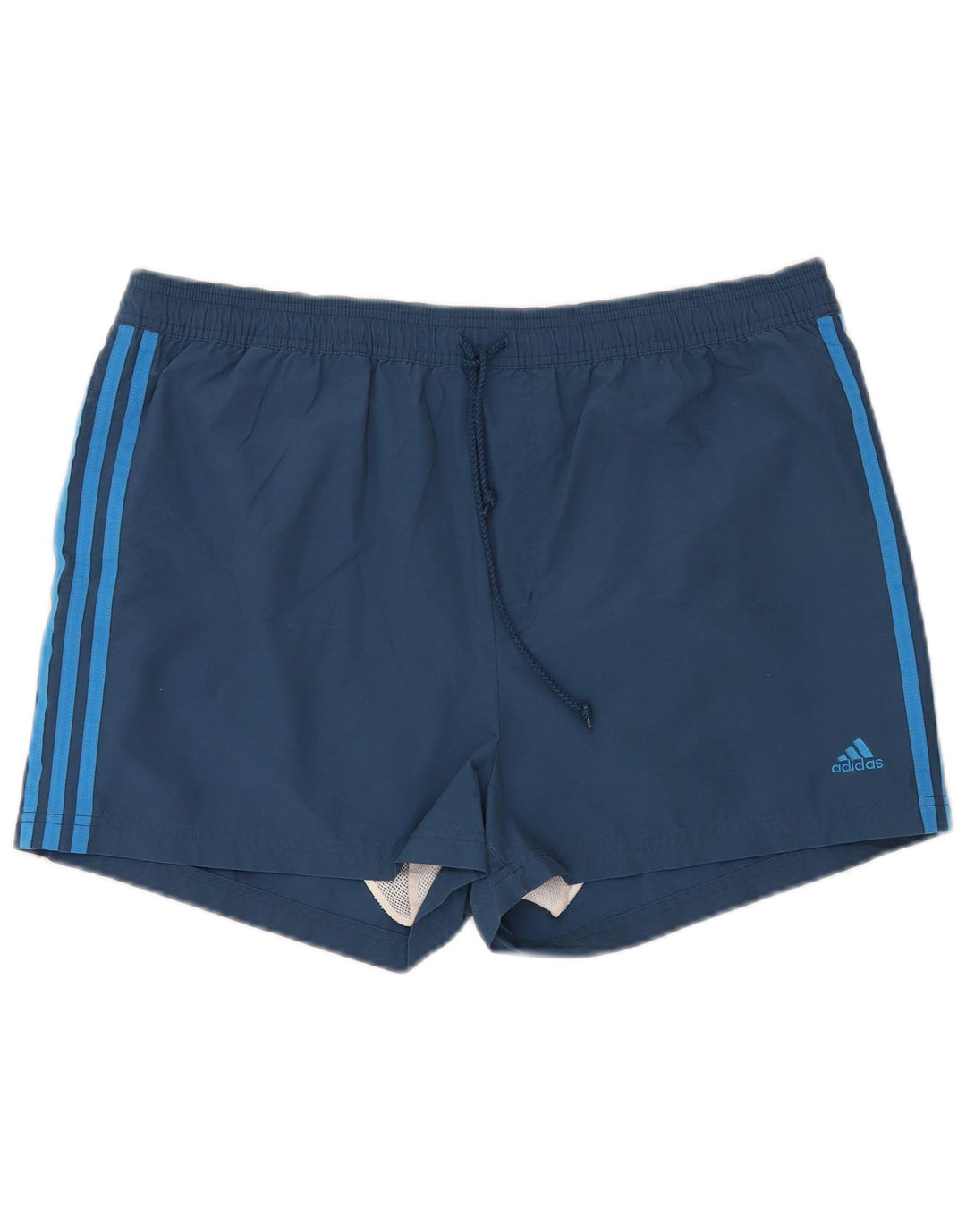 Męskie spodenki kąpielowe ADIDAS XL, niebieskie, bawełniane