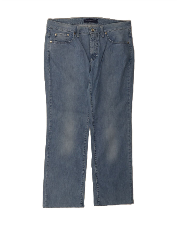 TRUSSARDI Womens Straight Jeans W31 L27 Blue Cotton Vintage Trussardi and Second-Hand Trussardi from Messina Hembry 