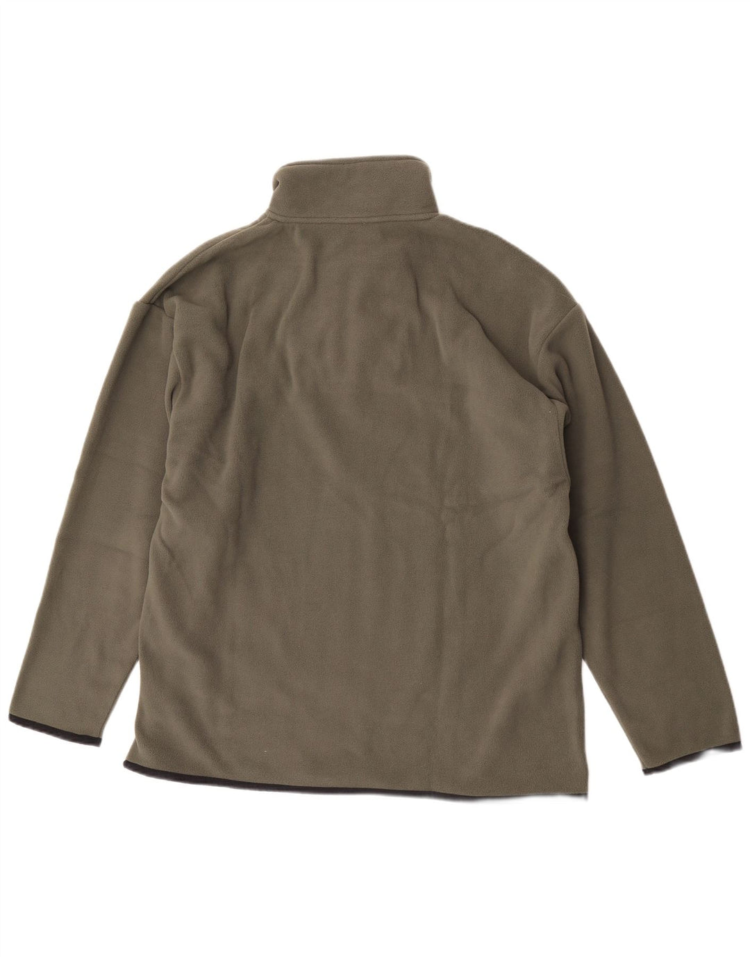 Męski sweter Reebok z zamkiem błyskawicznym, dużym poliestrem w kolorze khaki