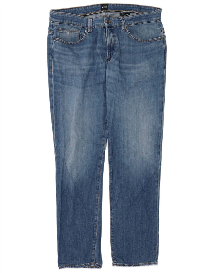 Męskie dżinsy Hugo Boss Delaware W40 L32 Niebieskie