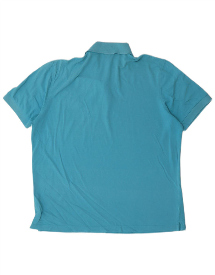 Męska koszulka polo Hugo Boss XL, niebieska, bawełniana