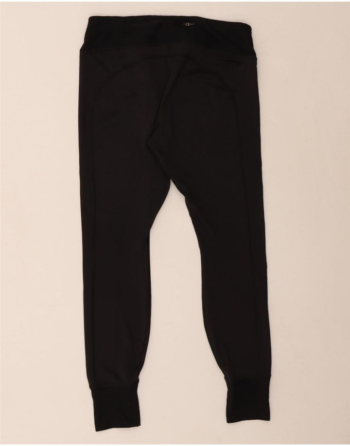 Damskie legginsy Nike Graphic UK 14, duże, czarne, poliestrowe
