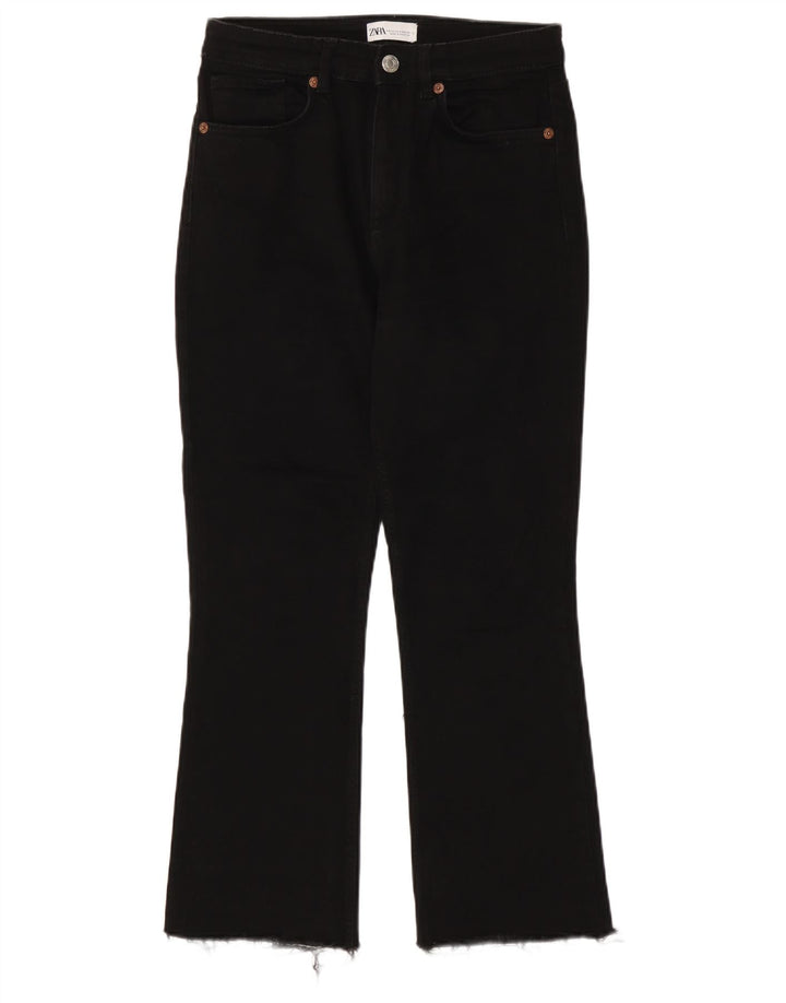 Damskie jeansy Bootcut Zara EU 40 Medium W30 L27 Czarne