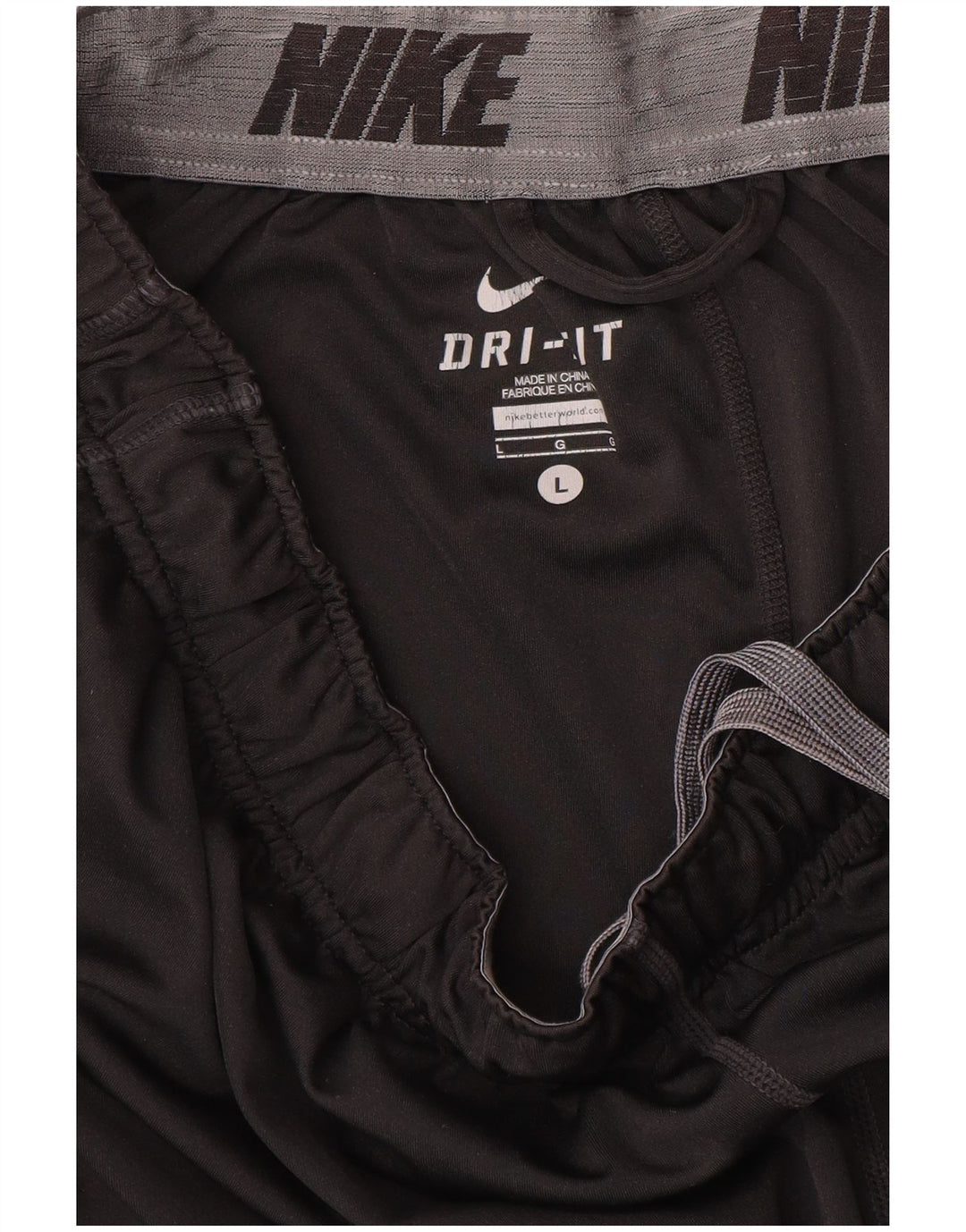 Męskie spodenki sportowe Nike Dri Fit, duże, czarne