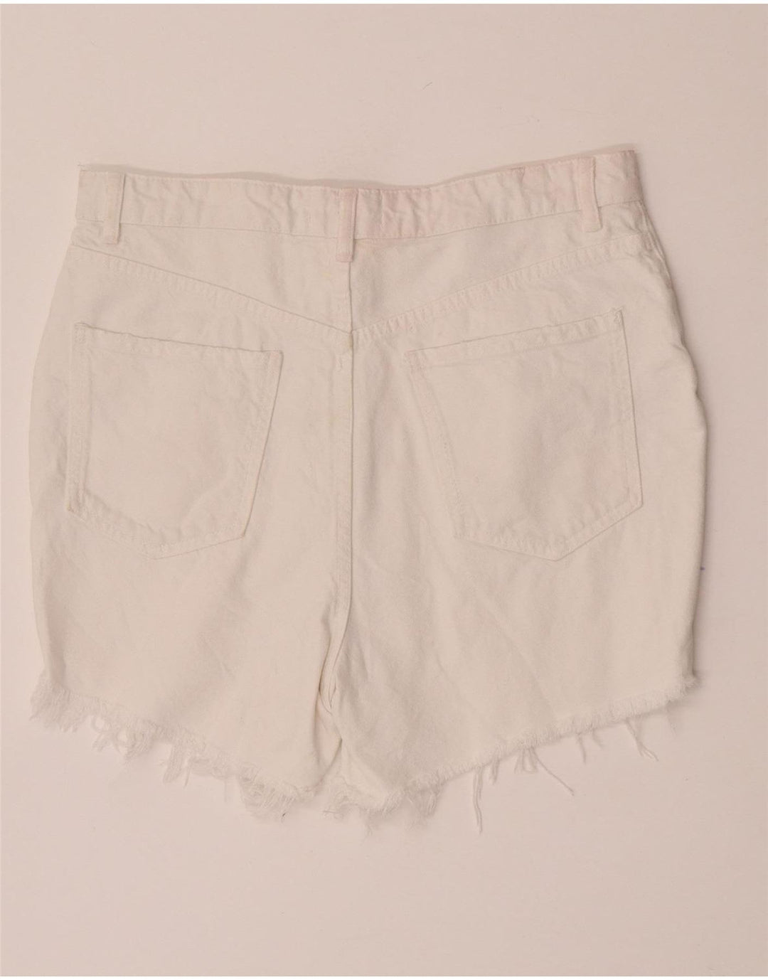 Damskie spodenki jeansowe Zara EU 42 Large W32 białe
