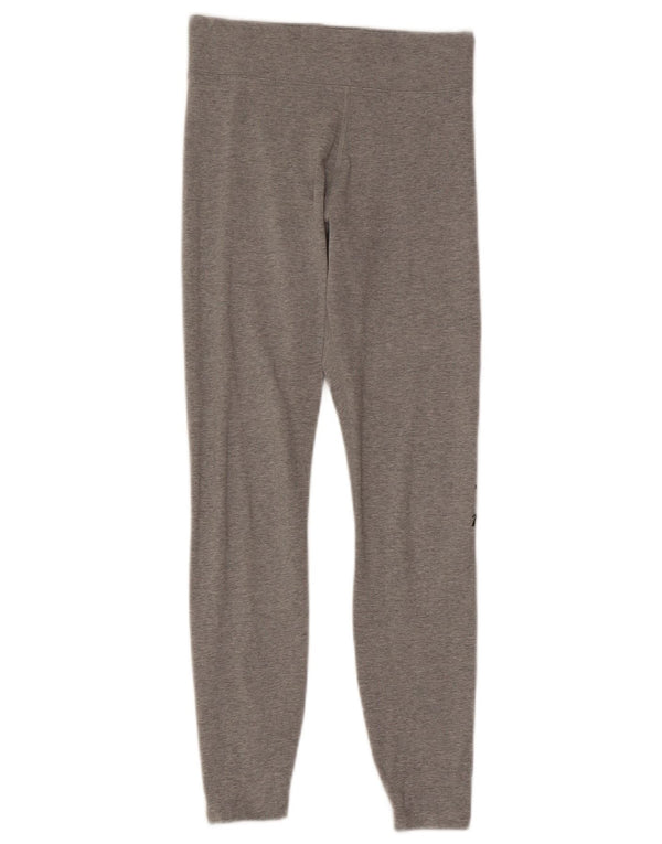 Damskie legginsy Nike Swoosh Graphic UK 8, małe, szare, bawełniane w cętki