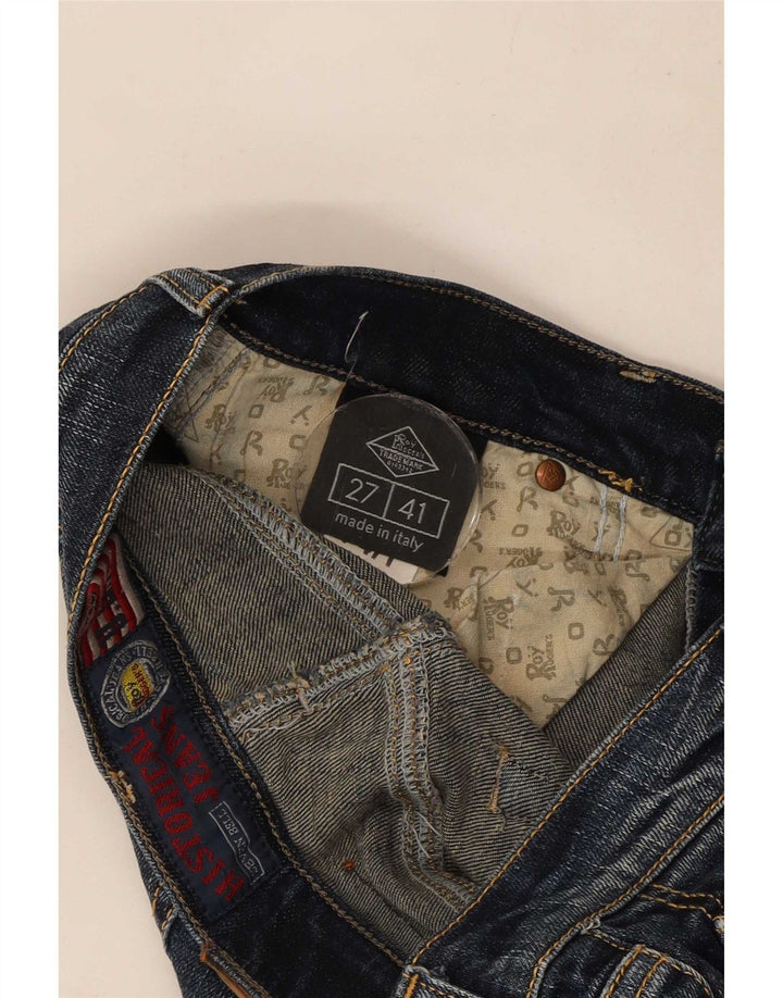 Jeansy damskie Roy Rogers IT 40 Small W27 L27 Niebieskie bawełniane
