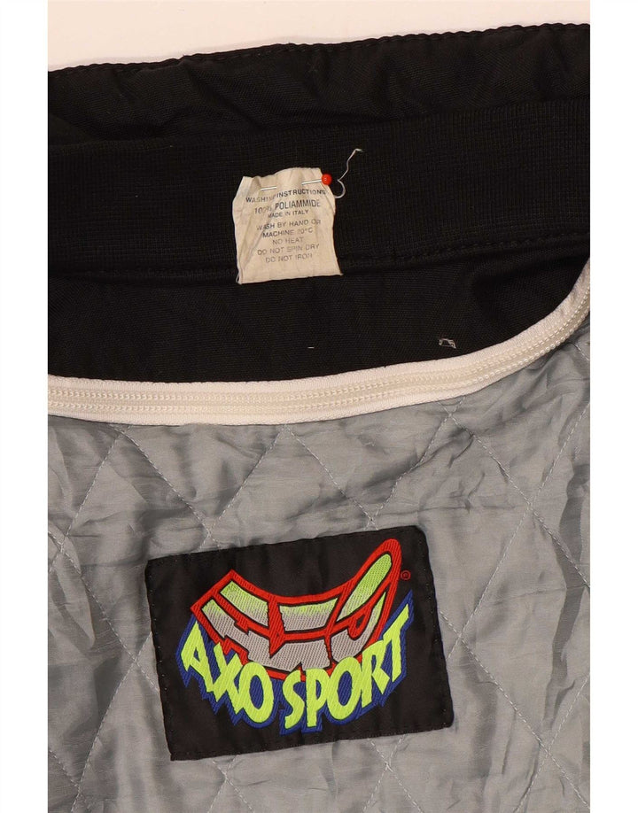 Męska kurtka AXO Graphic Racer UK 42 XL, czarny poliamid