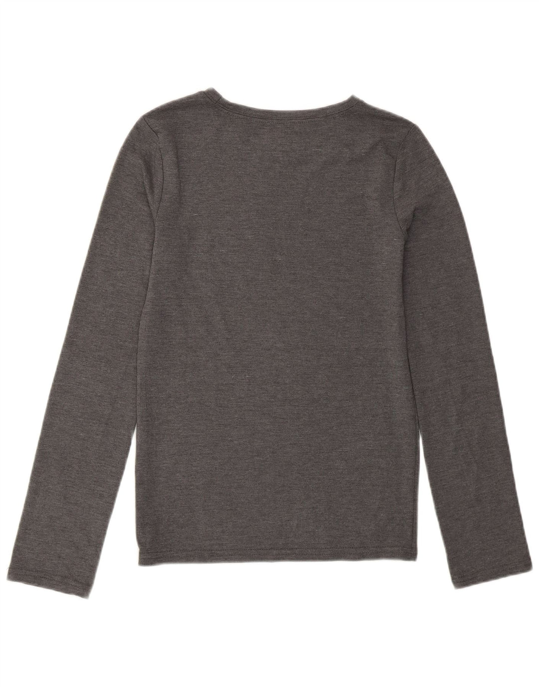 Top dziewczęcy Russell Athletic z długim rękawem 14-15 lat XL, szary, poliestrowy, nowoczesny