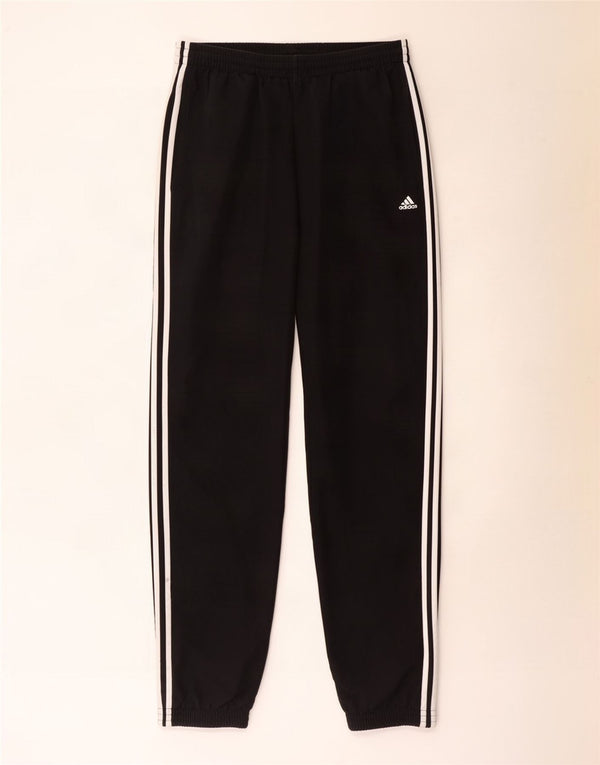 Męskie spodnie dresowe Adidas Climalite, duże, czarne, poliestrowe