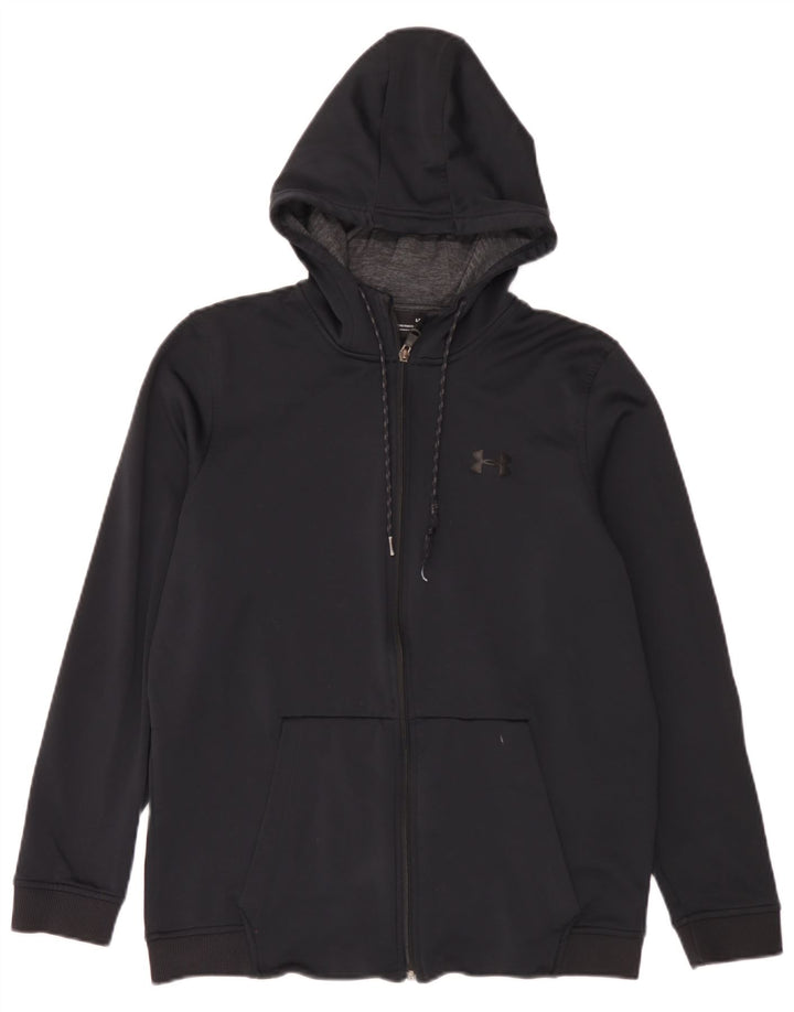 Męski sweter z kapturem i zamkiem Under Armour, duży, czarny